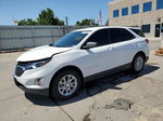 2018 Chevrolet Equinox Ls White vin: 3GNAXREV7JL359303