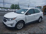 2018 Chevrolet Equinox Ls Белый vin: 3GNAXREV8JS554316