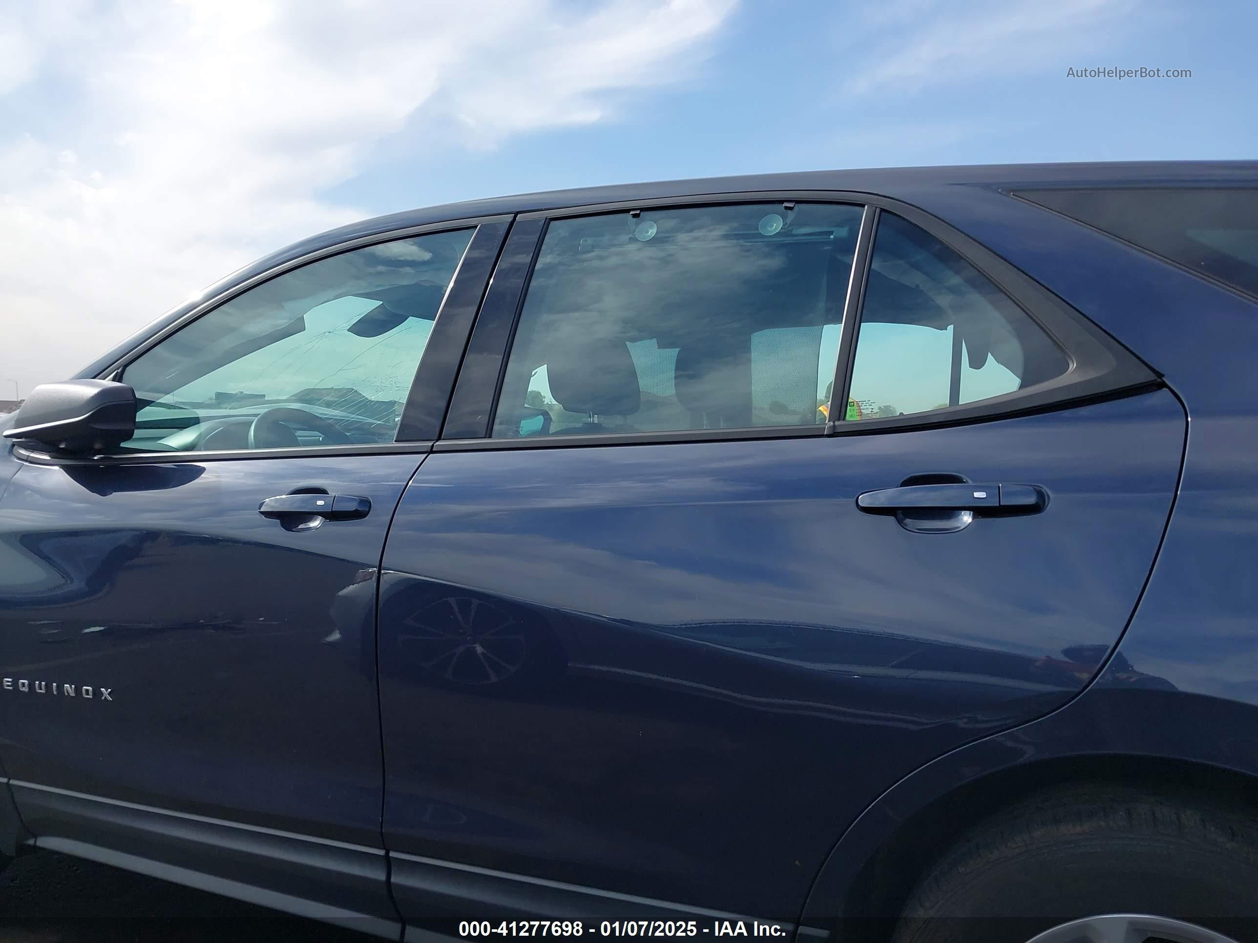 2018 Chevrolet Equinox Ls Dark Blue vin: 3GNAXREVXJS545164