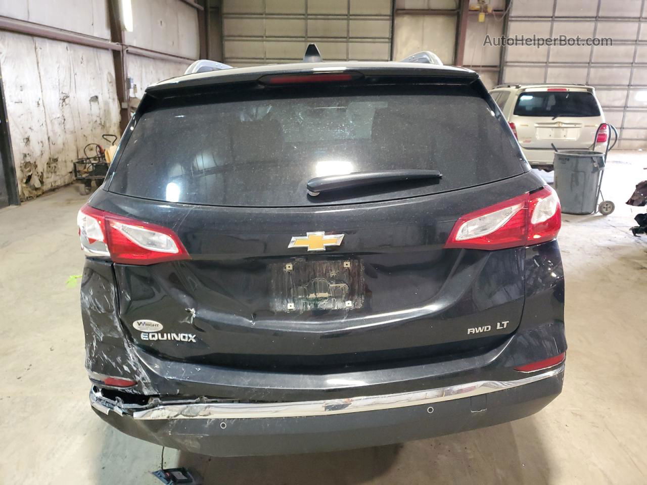 2018 Chevrolet Equinox Lt Black vin: 3GNAXSEV0JL393980