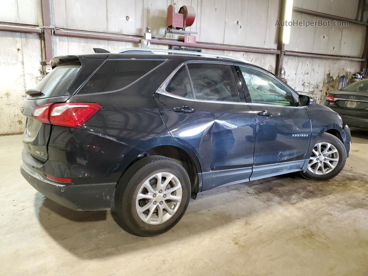 2018 Chevrolet Equinox Lt Черный vin: 3GNAXSEV0JL393980