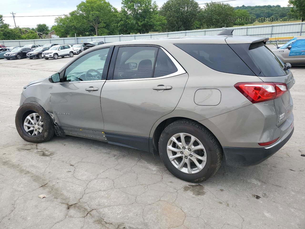 2018 Chevrolet Equinox Lt Gray vin: 3GNAXSEV0JS639674