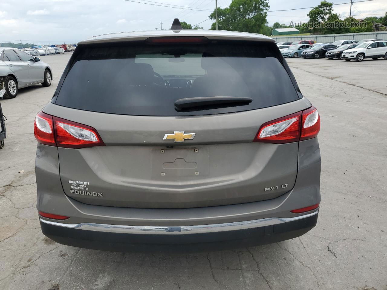 2018 Chevrolet Equinox Lt Gray vin: 3GNAXSEV0JS639674