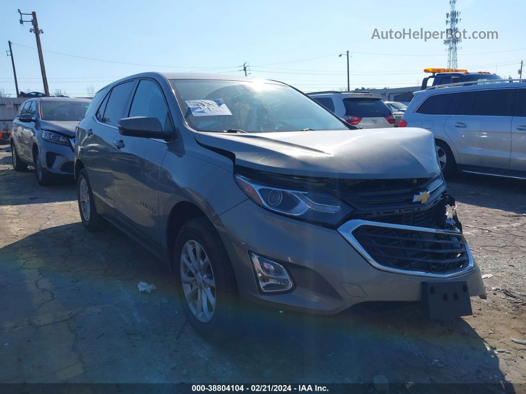 2018 Chevrolet Equinox Lt Silver vin: 3GNAXSEV0JS642011