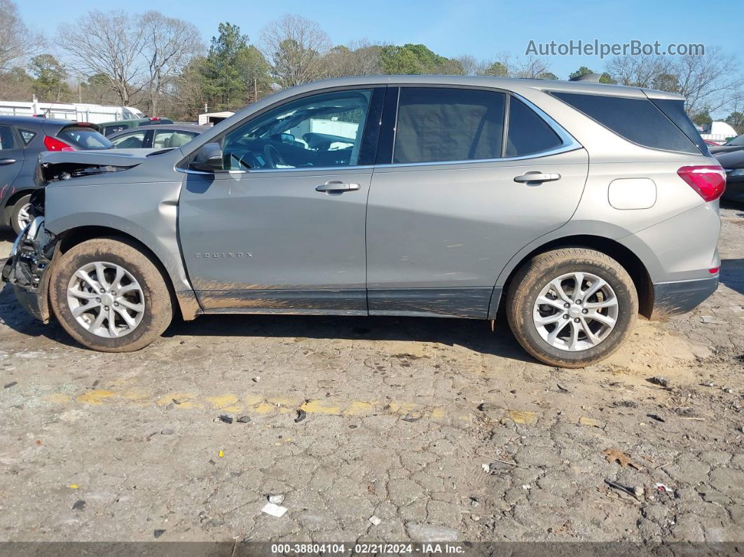 2018 Chevrolet Equinox Lt Silver vin: 3GNAXSEV0JS642011