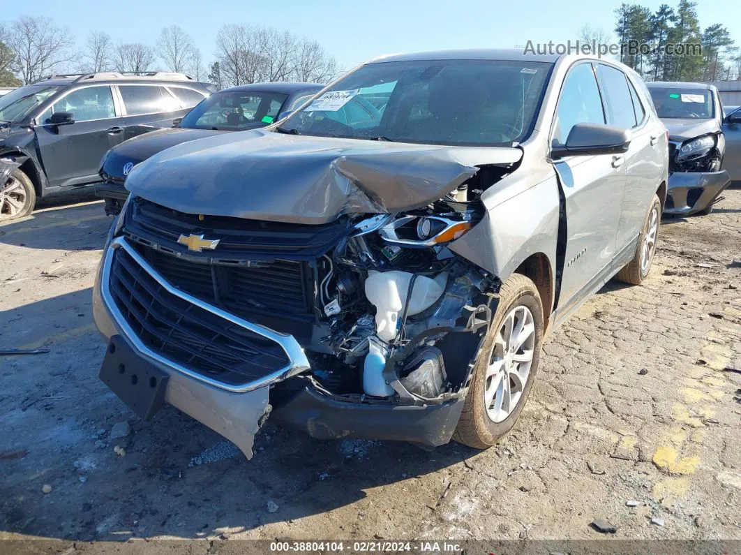 2018 Chevrolet Equinox Lt Silver vin: 3GNAXSEV0JS642011