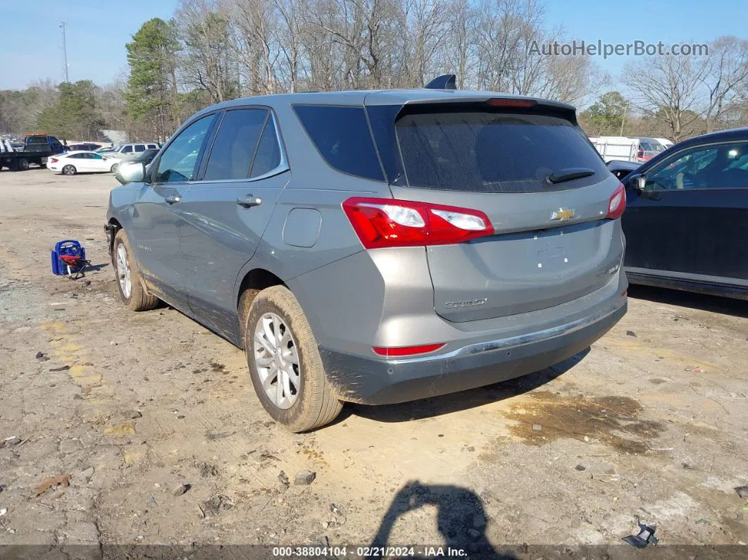 2018 Chevrolet Equinox Lt Серебряный vin: 3GNAXSEV0JS642011