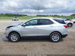 2018 Chevrolet Equinox Lt Silver vin: 3GNAXSEV0JS646477