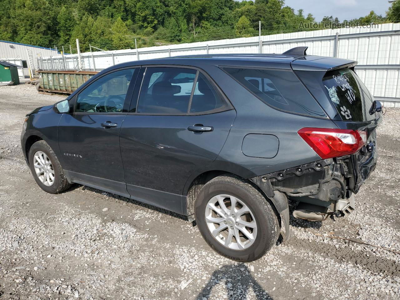 2019 Chevrolet Equinox Ls Charcoal vin: 3GNAXSEV0KL234605