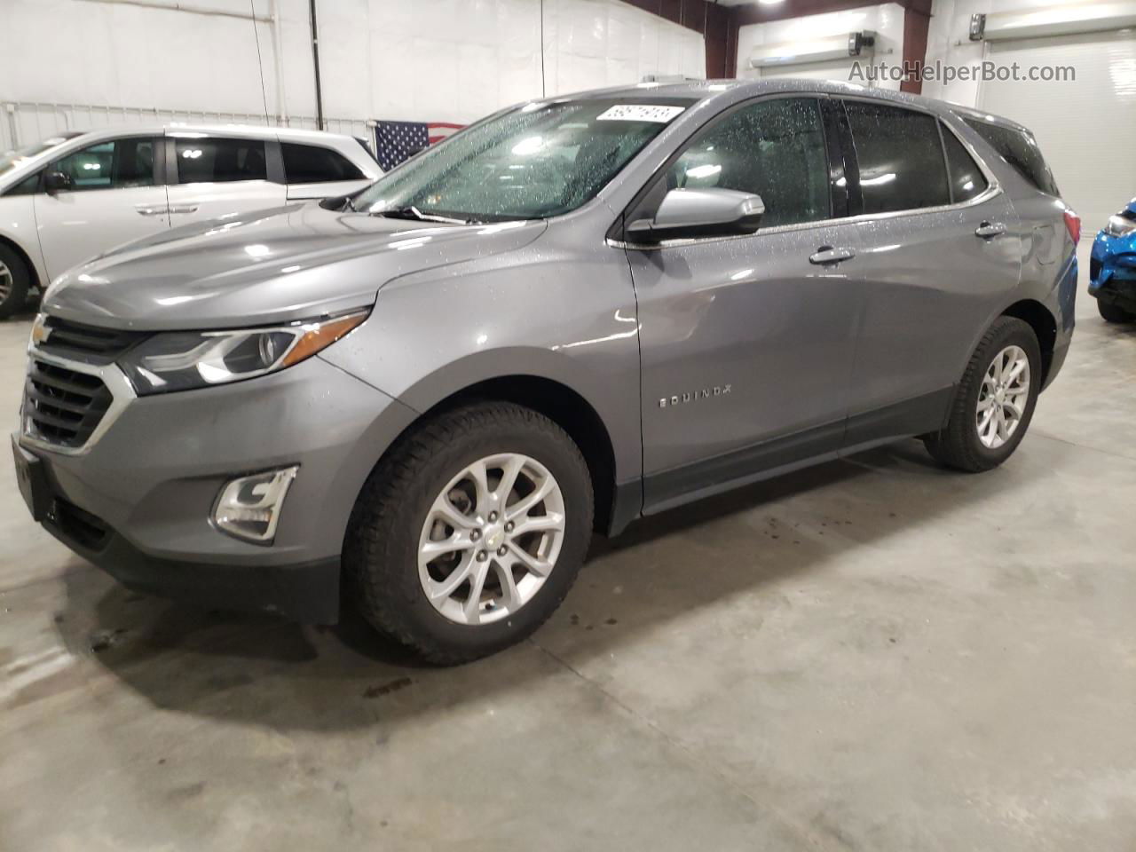 2018 Chevrolet Equinox Lt Gray vin: 3GNAXSEV1JL121163