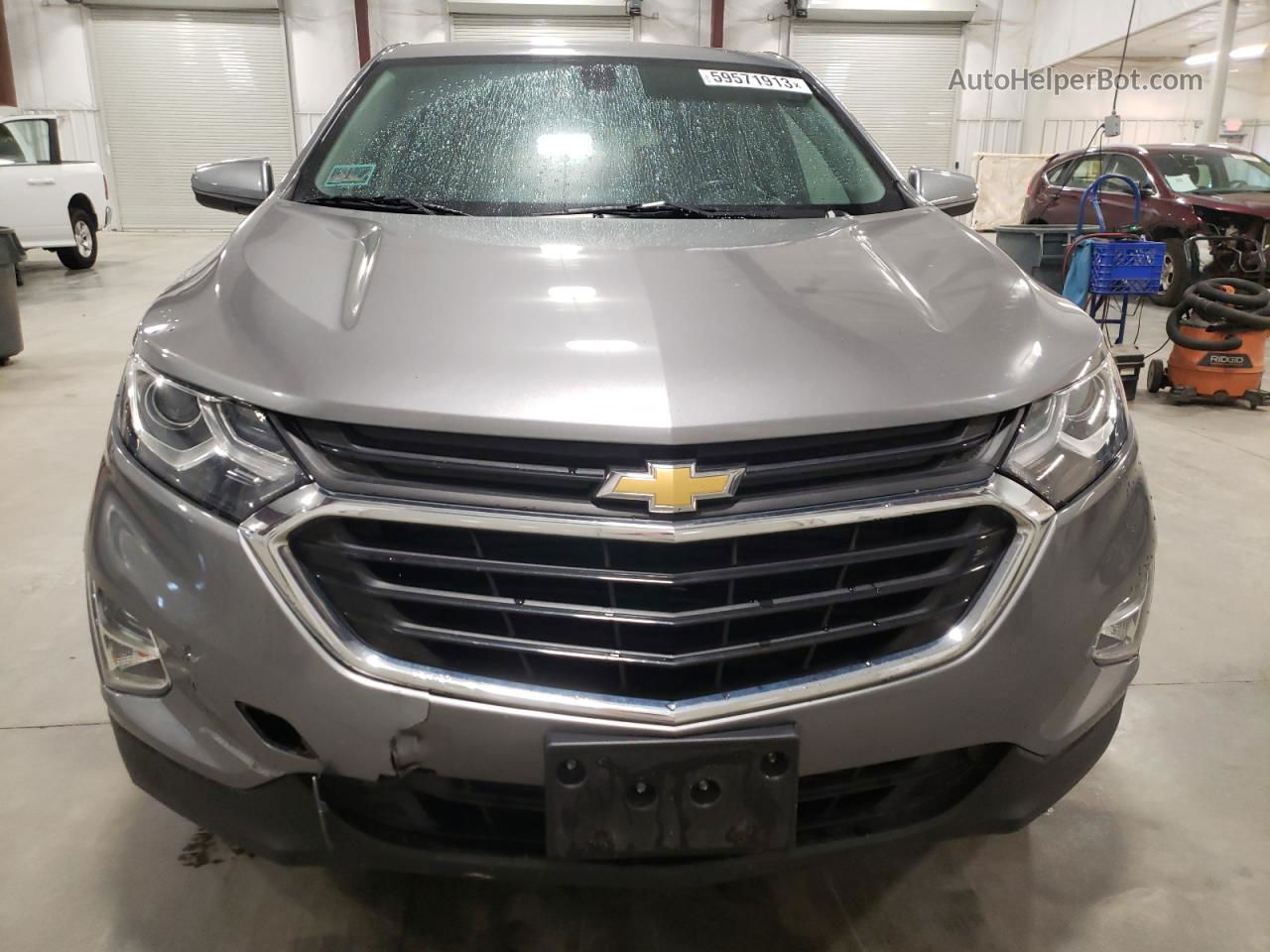 2018 Chevrolet Equinox Lt Серый vin: 3GNAXSEV1JL121163