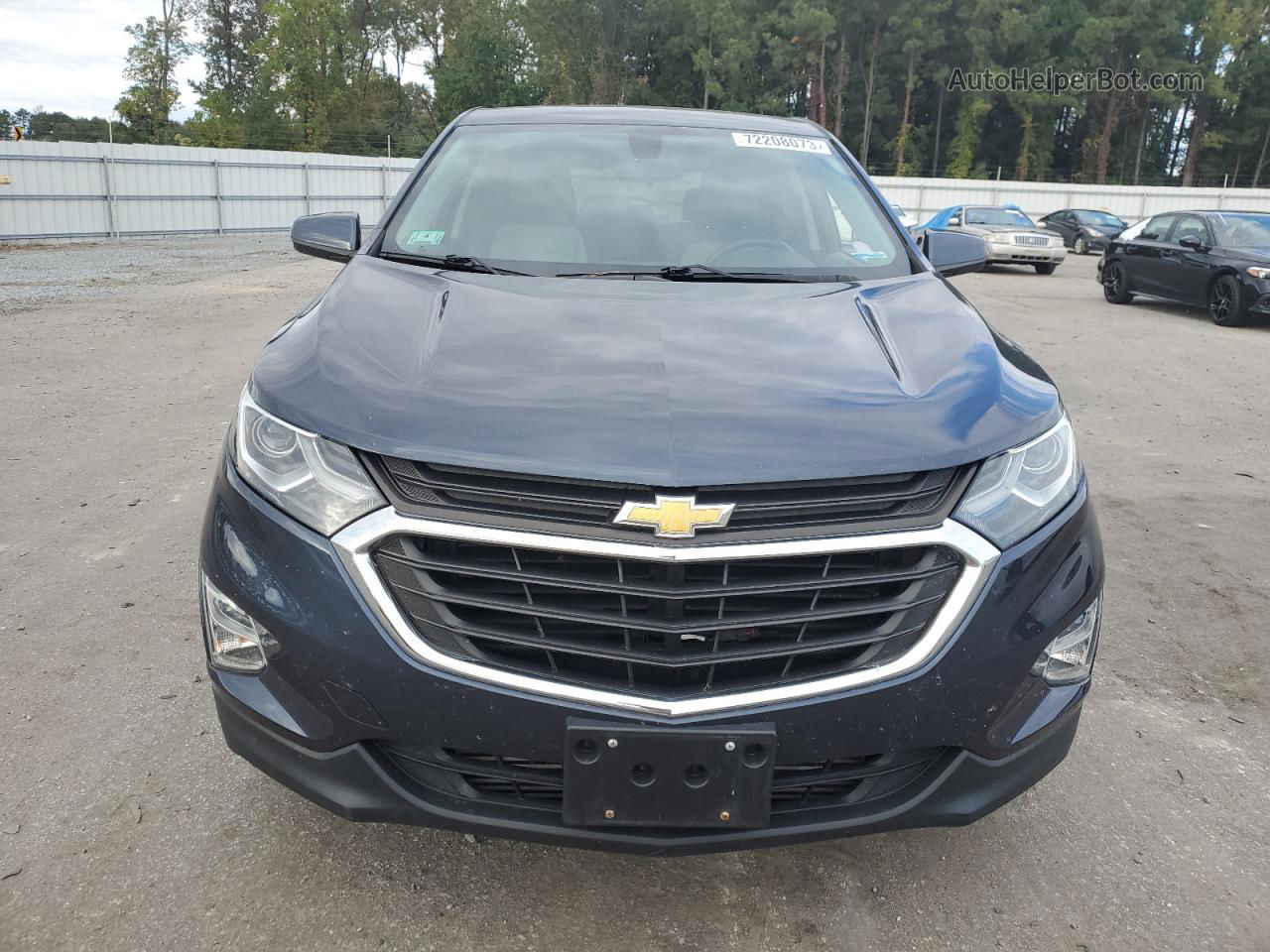 2018 Chevrolet Equinox Lt Blue vin: 3GNAXSEV1JL134608