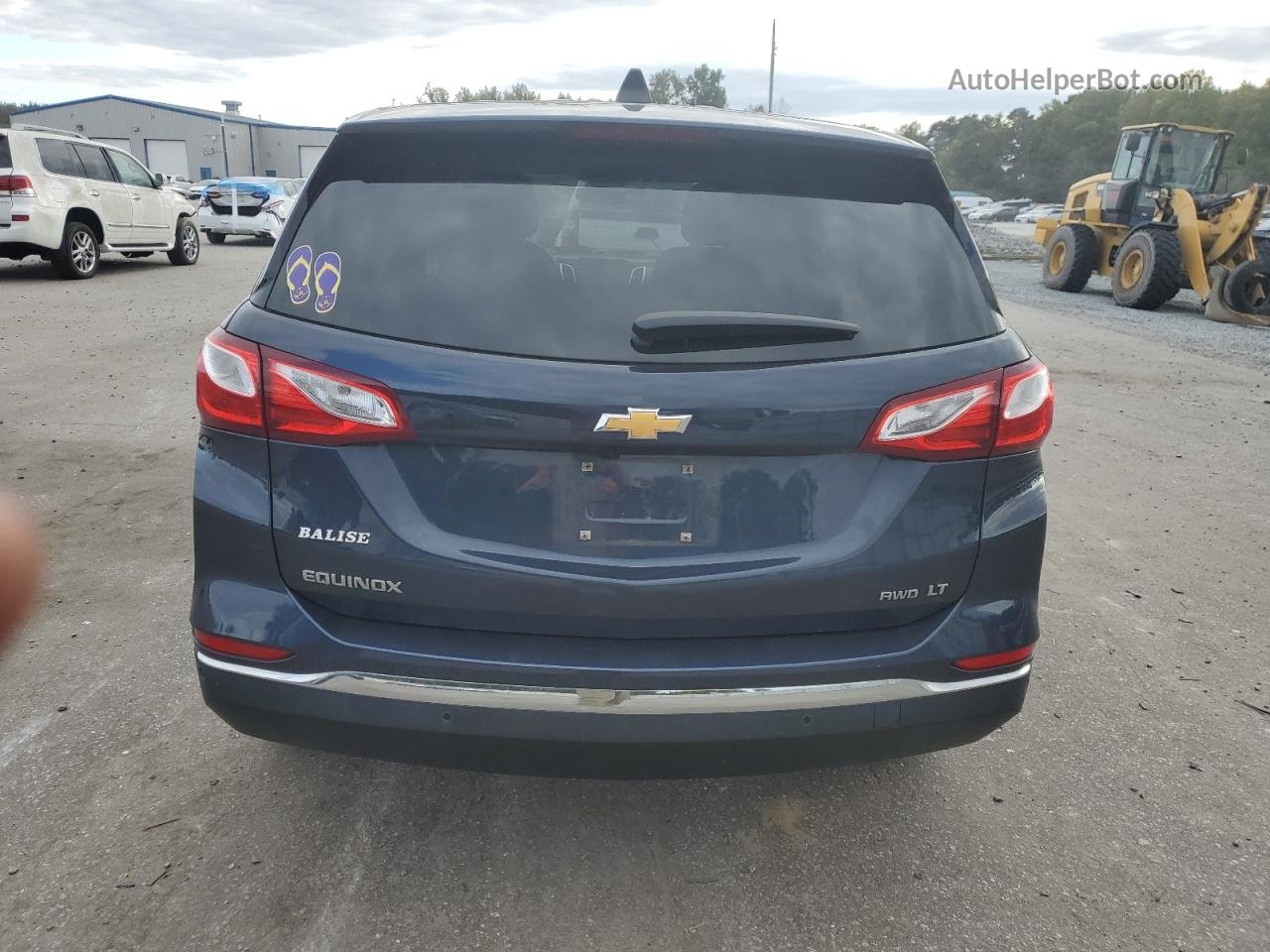 2018 Chevrolet Equinox Lt Blue vin: 3GNAXSEV1JL134608