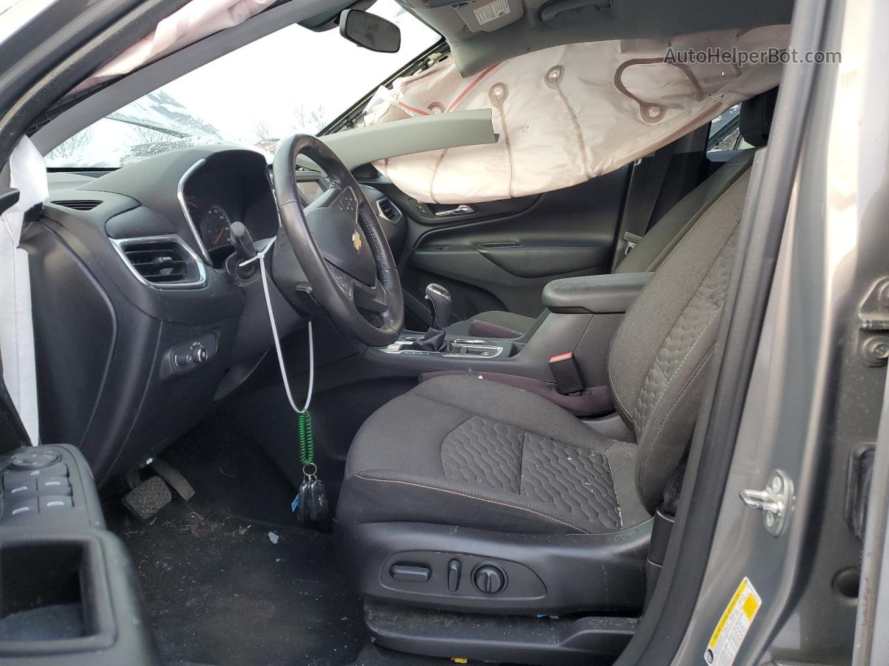 2018 Chevrolet Equinox Lt Gray vin: 3GNAXSEV1JS627856