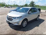 2018 Chevrolet Equinox Lt Silver vin: 3GNAXSEV2JL399585