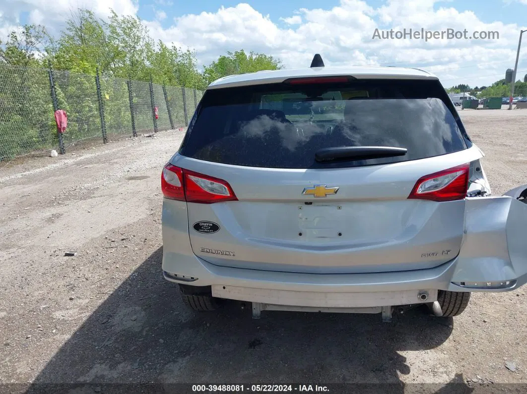 2018 Chevrolet Equinox Lt Silver vin: 3GNAXSEV2JL399585