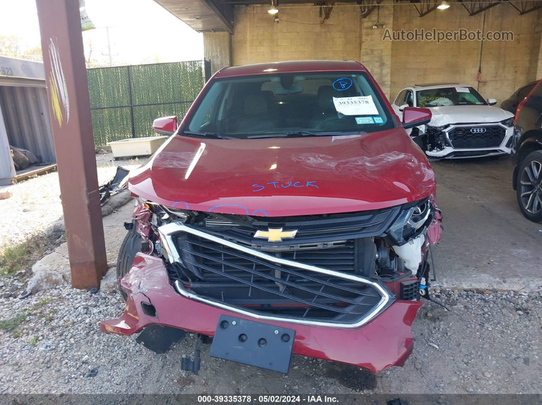 2018 Chevrolet Equinox Lt Red vin: 3GNAXSEV2JS511890