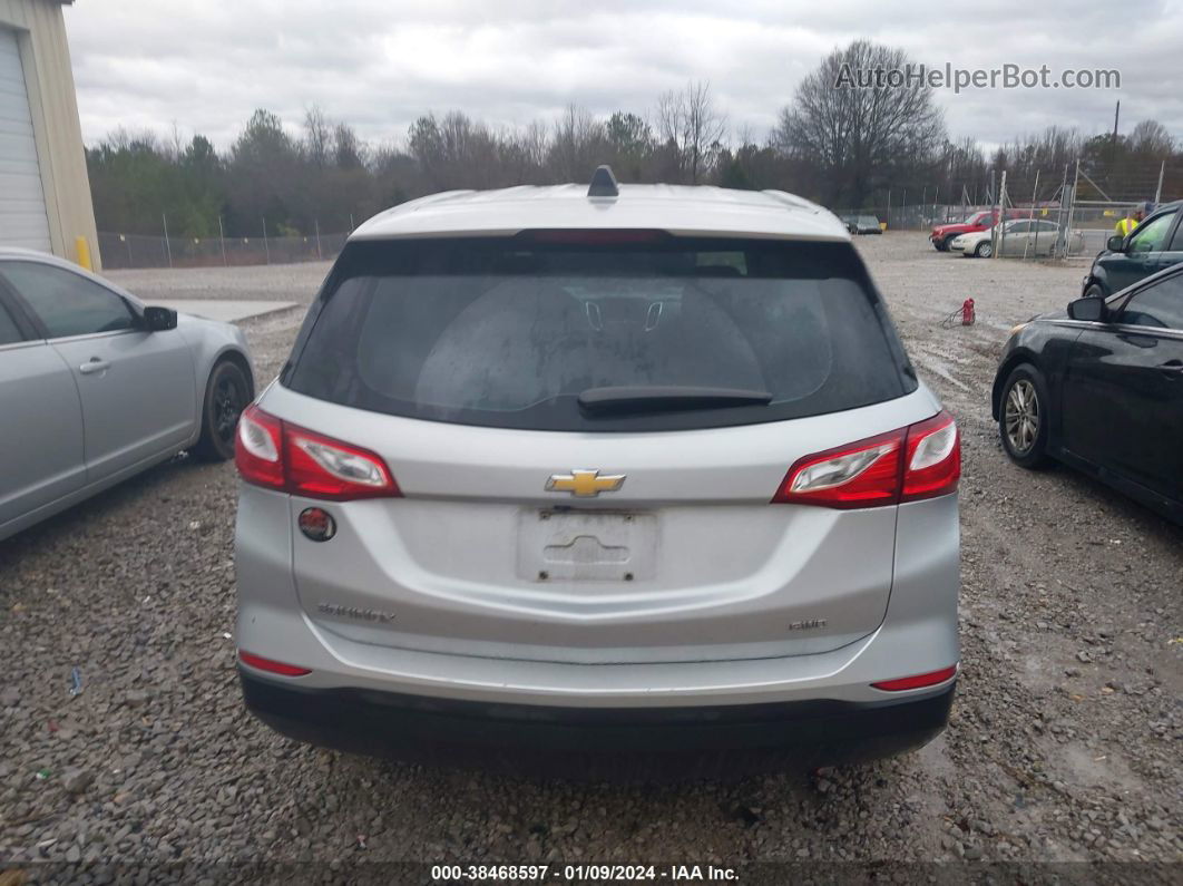 2019 Chevrolet Equinox Ls Silver vin: 3GNAXSEV2KL174620