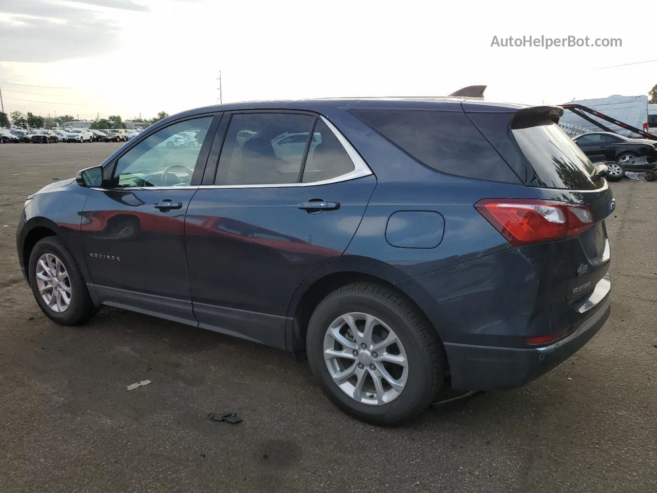 2018 Chevrolet Equinox Lt Blue vin: 3GNAXSEV3JL119480