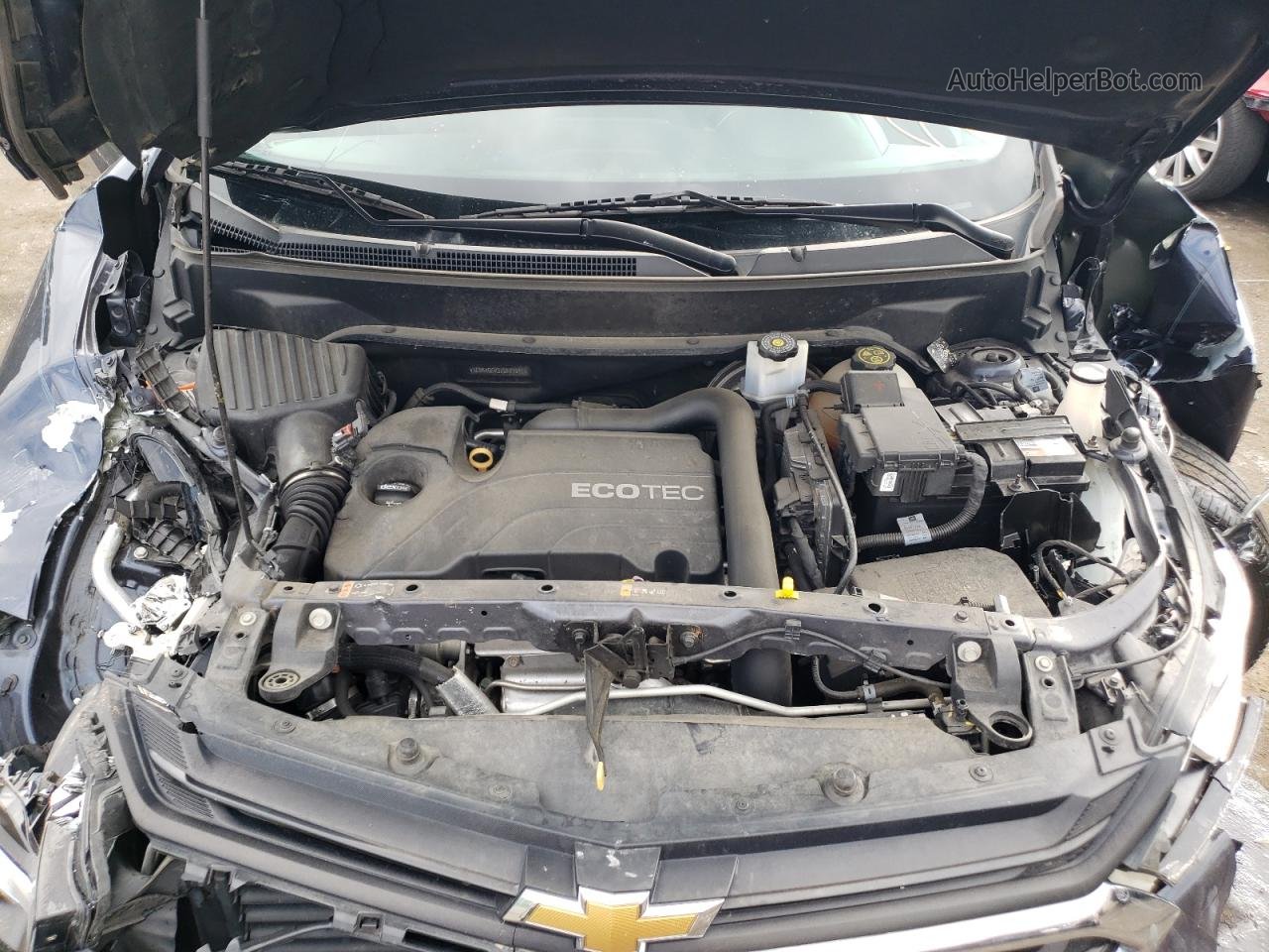 2018 Chevrolet Equinox Lt Синий vin: 3GNAXSEV3JS577591