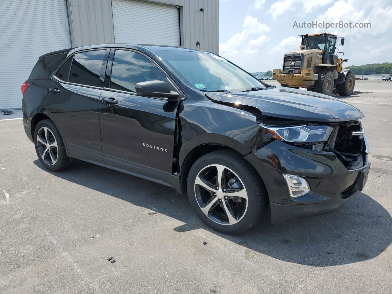 2019 Chevrolet Equinox Ls Black vin: 3GNAXSEV3KL130397