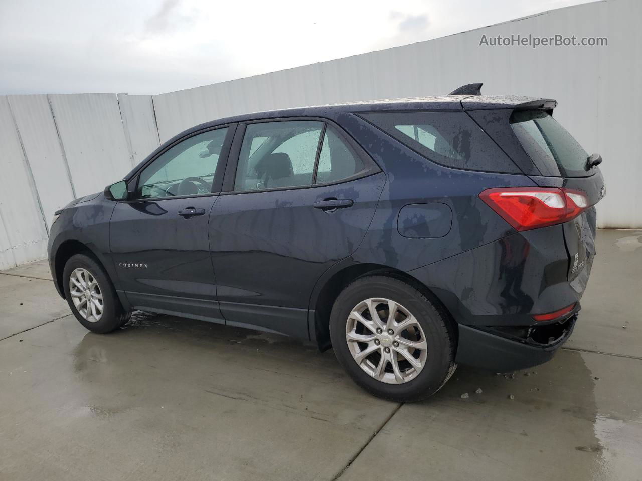 2020 Chevrolet Equinox Ls Blue vin: 3GNAXSEV3LS623567