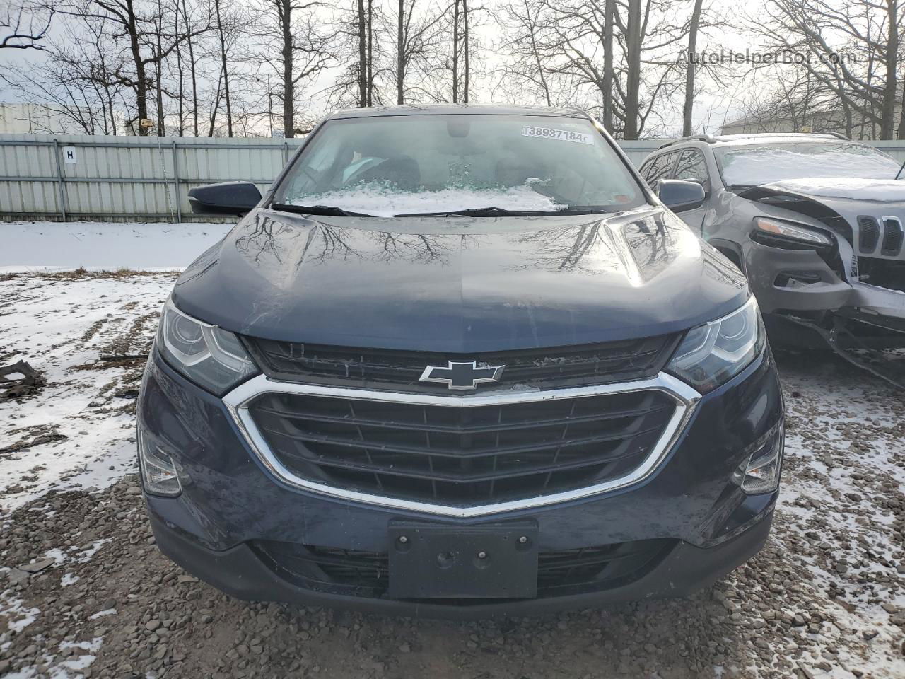 2018 Chevrolet Equinox Lt Blue vin: 3GNAXSEV4JL409050