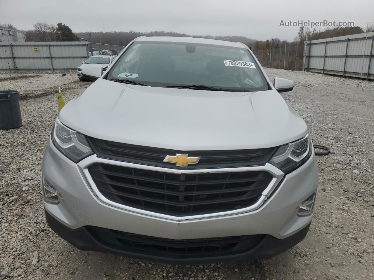 2018 Chevrolet Equinox Lt Silver vin: 3GNAXSEV4JS527914