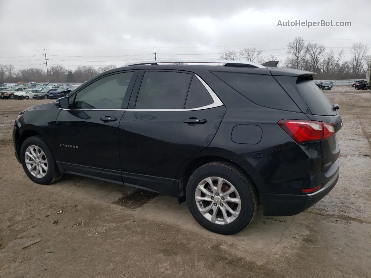 2018 Chevrolet Equinox Lt Черный vin: 3GNAXSEV5JL280316