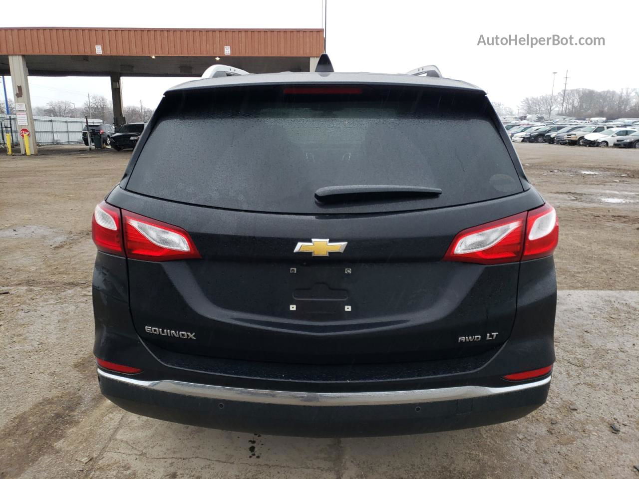 2018 Chevrolet Equinox Lt Черный vin: 3GNAXSEV5JL280316