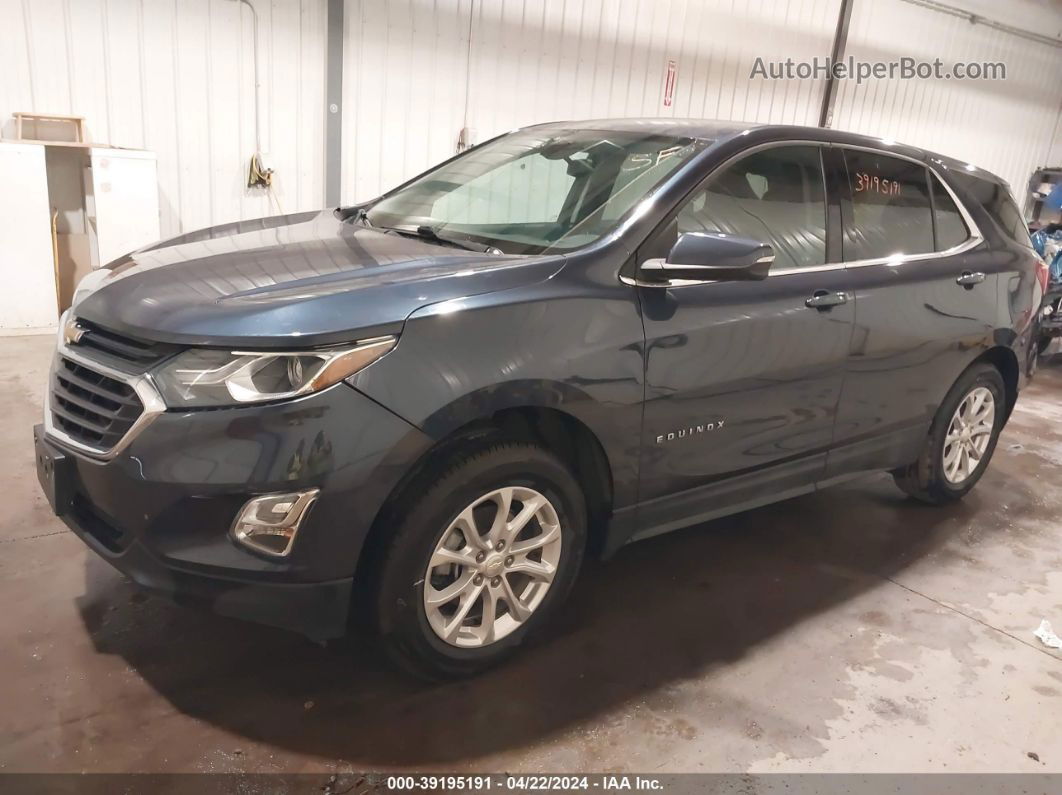 2018 Chevrolet Equinox Lt Синий vin: 3GNAXSEV5JS530613