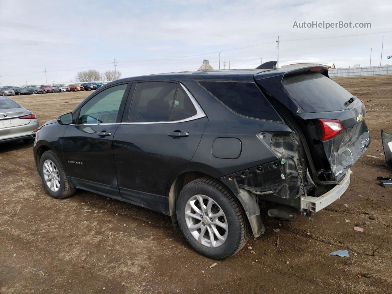 2018 Chevrolet Equinox Lt Gray vin: 3GNAXSEV5JS620215