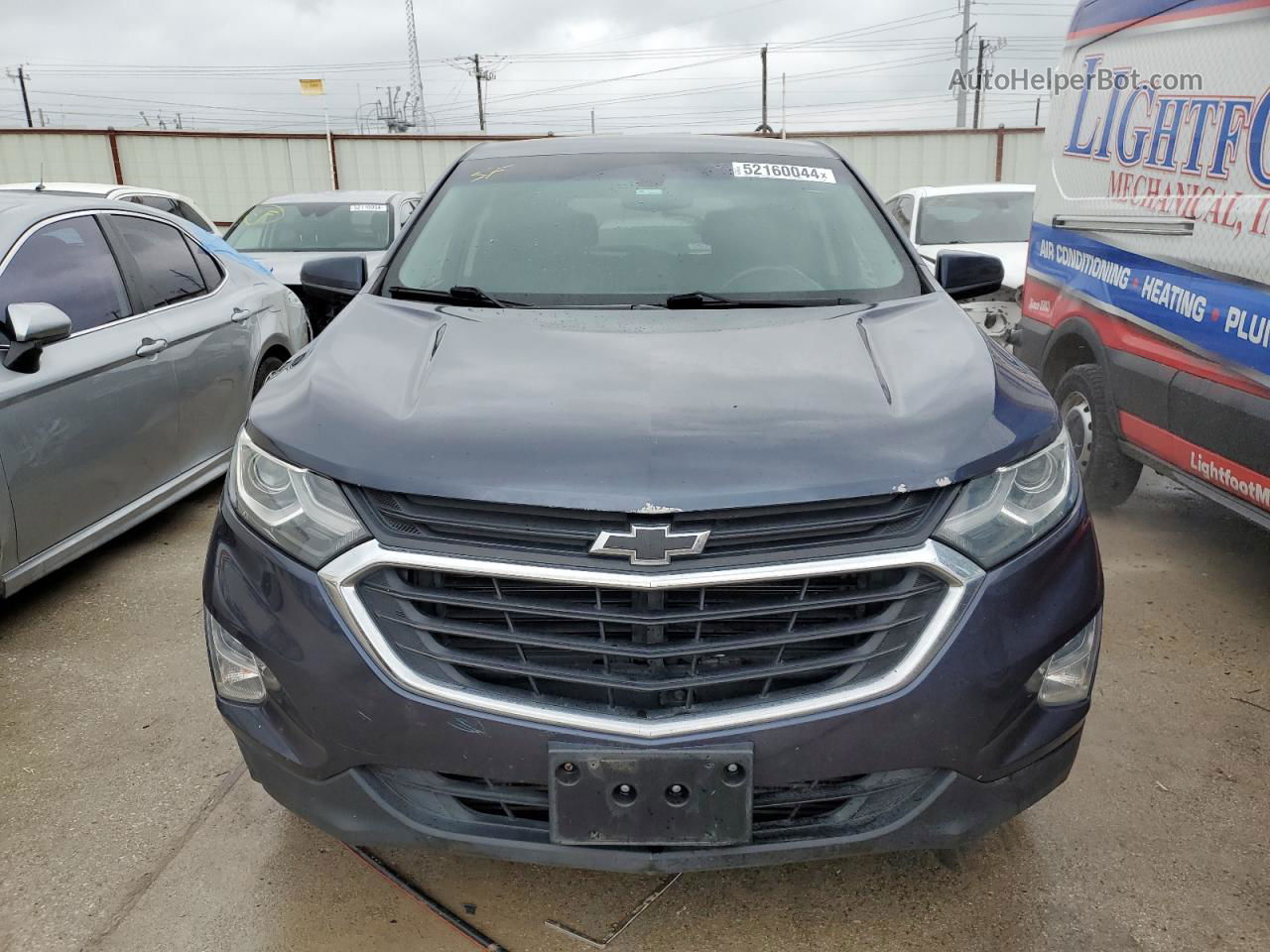 2018 Chevrolet Equinox Lt Blue vin: 3GNAXSEV5JS646992