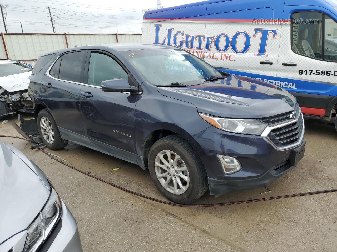 2018 Chevrolet Equinox Lt Blue vin: 3GNAXSEV5JS646992