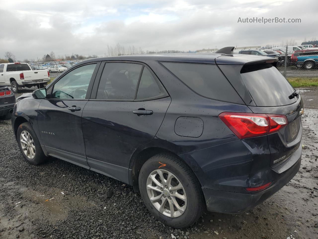 2020 Chevrolet Equinox Ls Black vin: 3GNAXSEV5LS531036