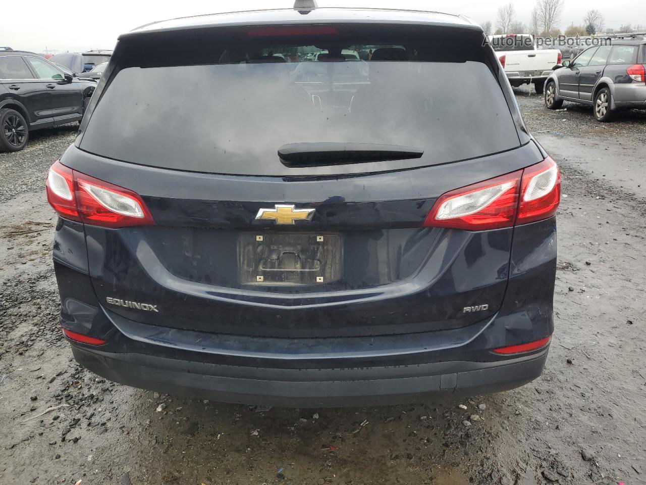 2020 Chevrolet Equinox Ls Black vin: 3GNAXSEV5LS531036