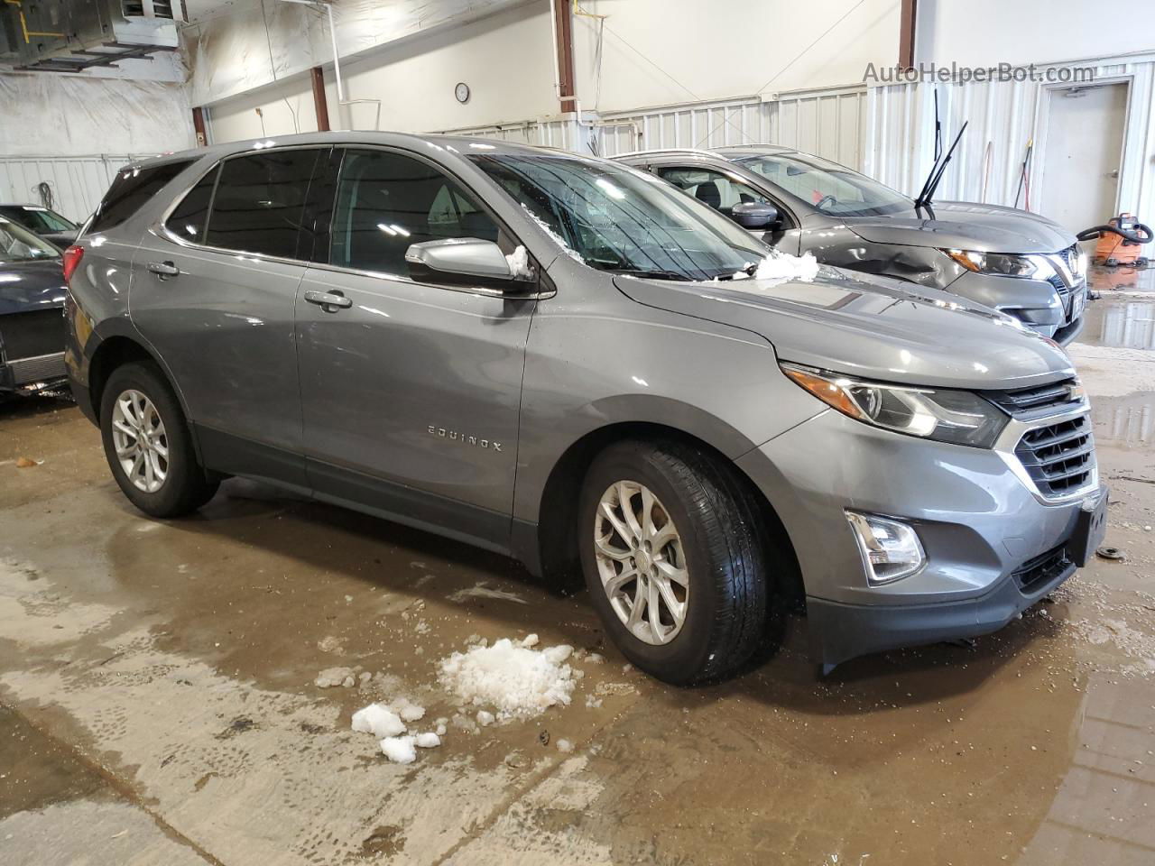 2018 Chevrolet Equinox Lt Charcoal vin: 3GNAXSEV6JL117643