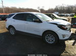 2020 Chevrolet Equinox Awd Ls White vin: 3GNAXSEV6LS541946