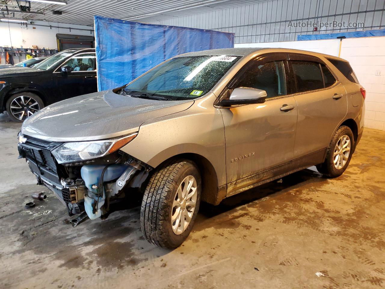 2018 Chevrolet Equinox Lt Gray vin: 3GNAXSEV7JS641938