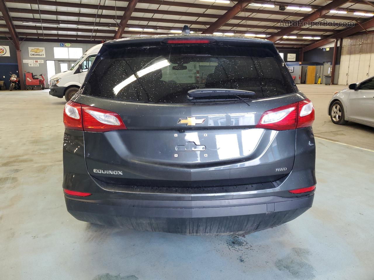 2019 Chevrolet Equinox Ls Gray vin: 3GNAXSEV7KS550444