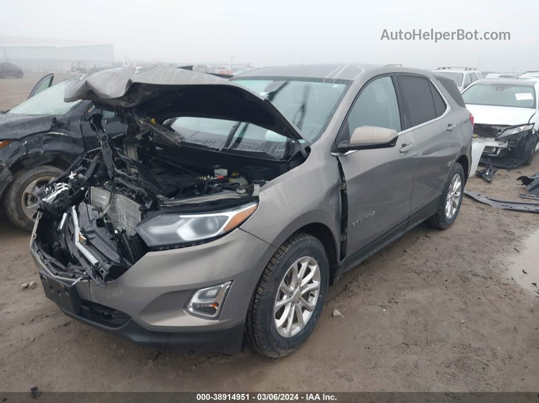 2018 Chevrolet Equinox Lt Gray vin: 3GNAXSEV8JL122102