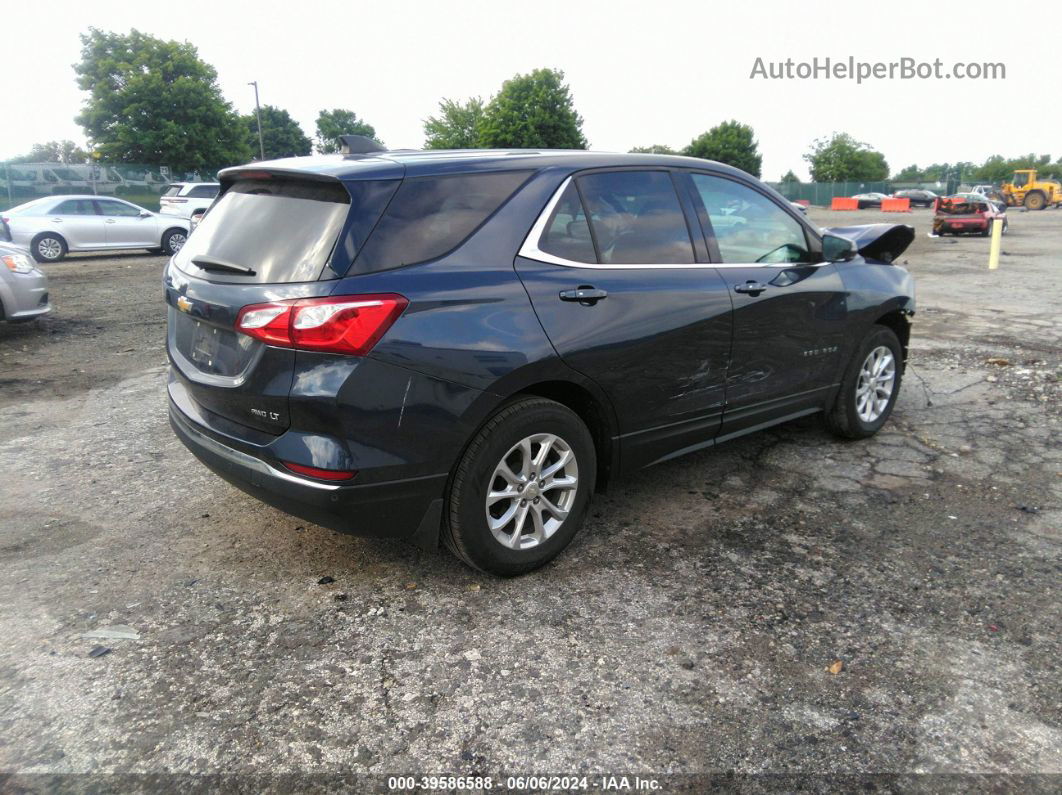 2018 Chevrolet Equinox Lt Navy vin: 3GNAXSEV8JS531741