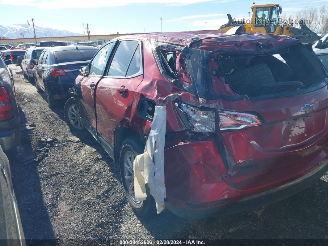 2018 Chevrolet Equinox Lt Red vin: 3GNAXSEV9JL391080