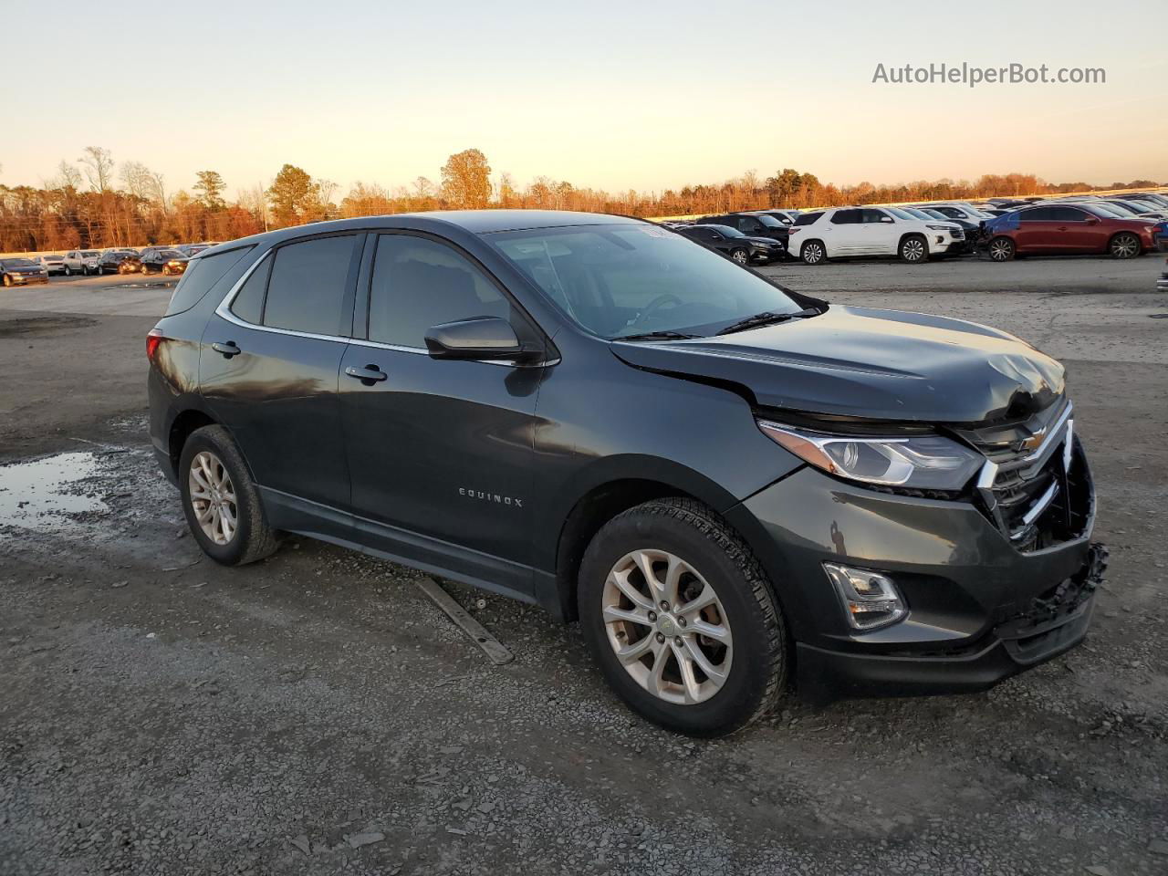 2018 Chevrolet Equinox Lt Blue vin: 3GNAXSEV9JS528590