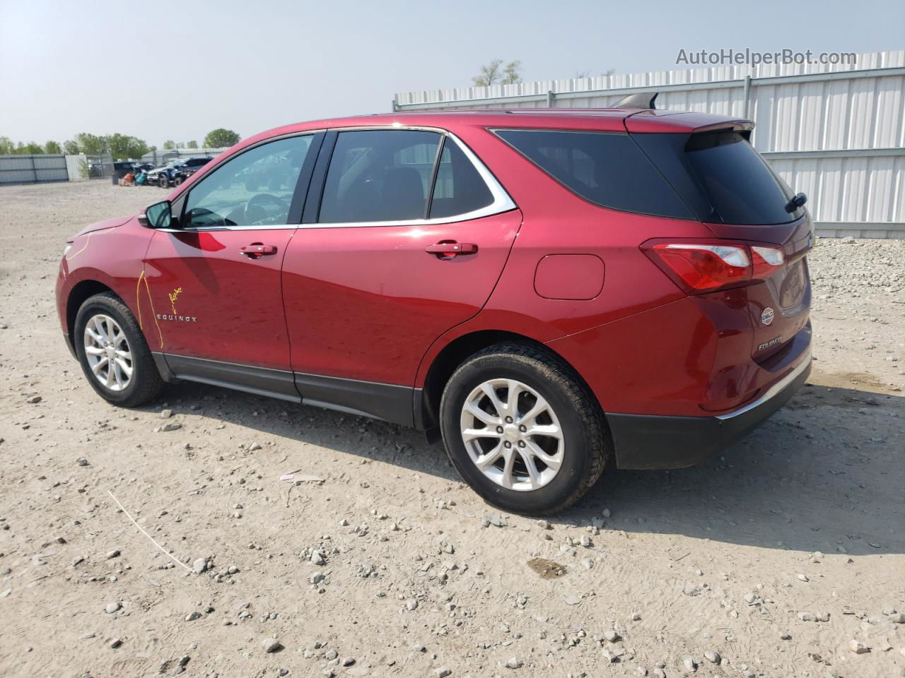 2018 Chevrolet Equinox Lt Красный vin: 3GNAXSEV9JS566966