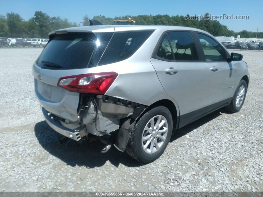 2020 Chevrolet Equinox Awd Ls Silver vin: 3GNAXSEV9LS593622