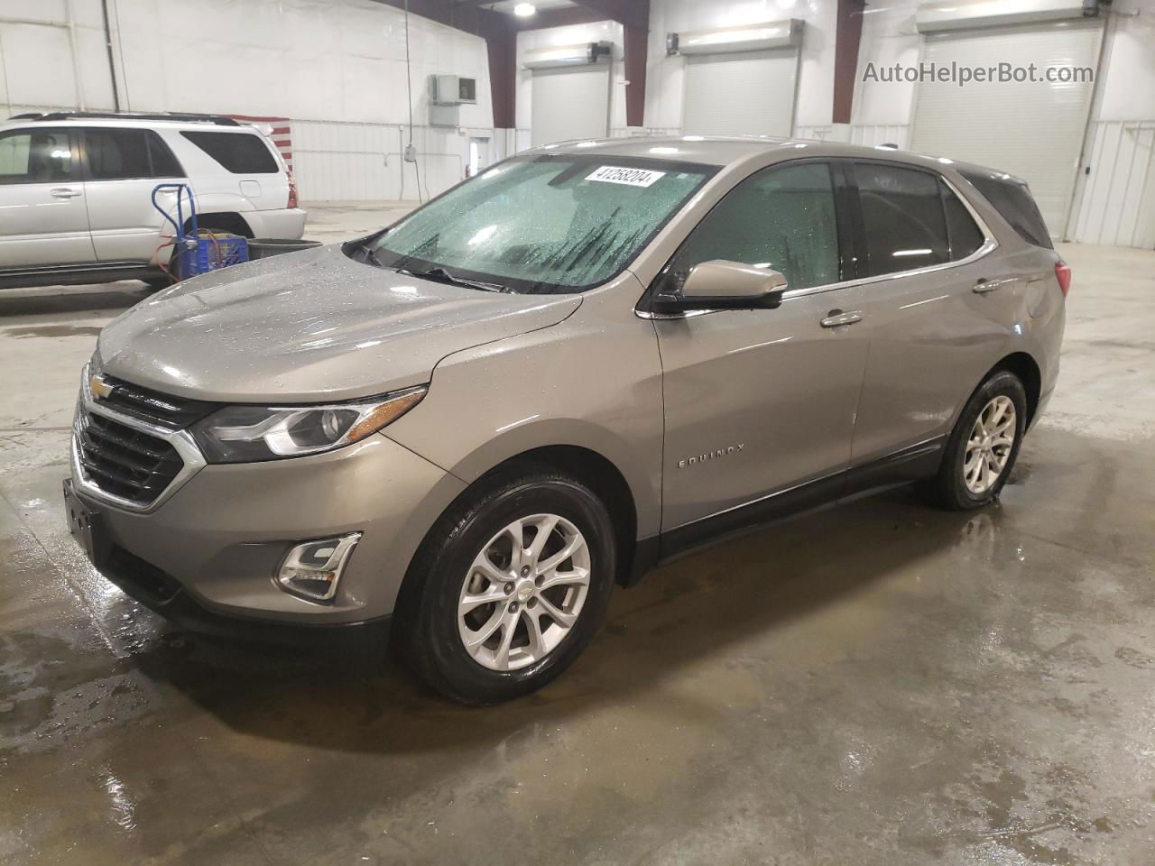 2018 Chevrolet Equinox Lt Серый vin: 3GNAXSEVXJL106757