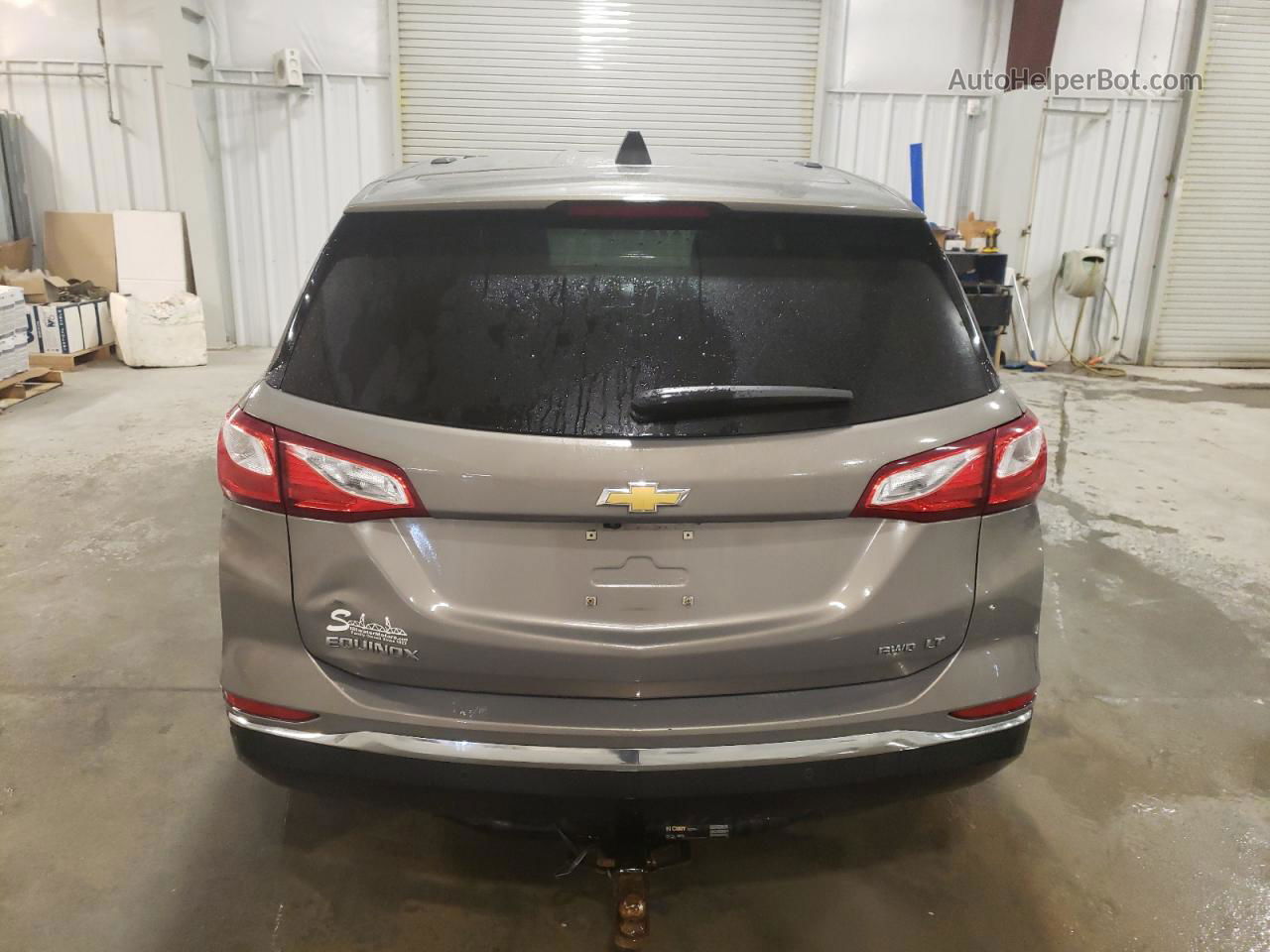 2018 Chevrolet Equinox Lt Gray vin: 3GNAXSEVXJL106757