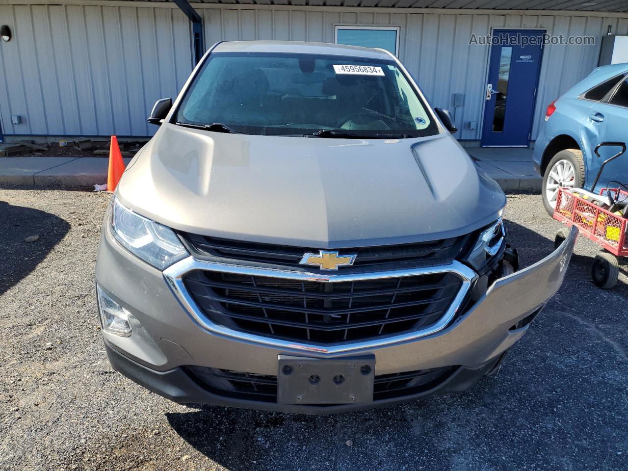 2018 Chevrolet Equinox Lt Gray vin: 3GNAXSEVXJL116849