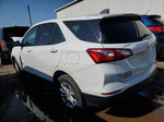 2019 Chevrolet Equinox Ls White vin: 3GNAXSEVXKS556982